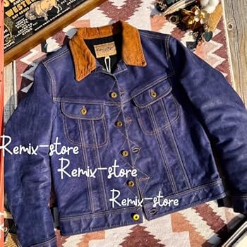藍染　ライダースジャケット　綿素材　むらくも染　　天然染料 22AW Natural AI zome Gibier Deer Leather Single Rider's